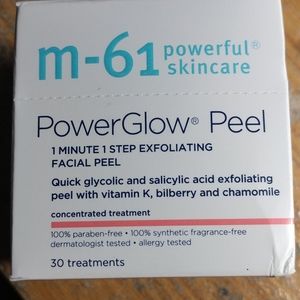 Power Glow Peel m-61 29 wipes new